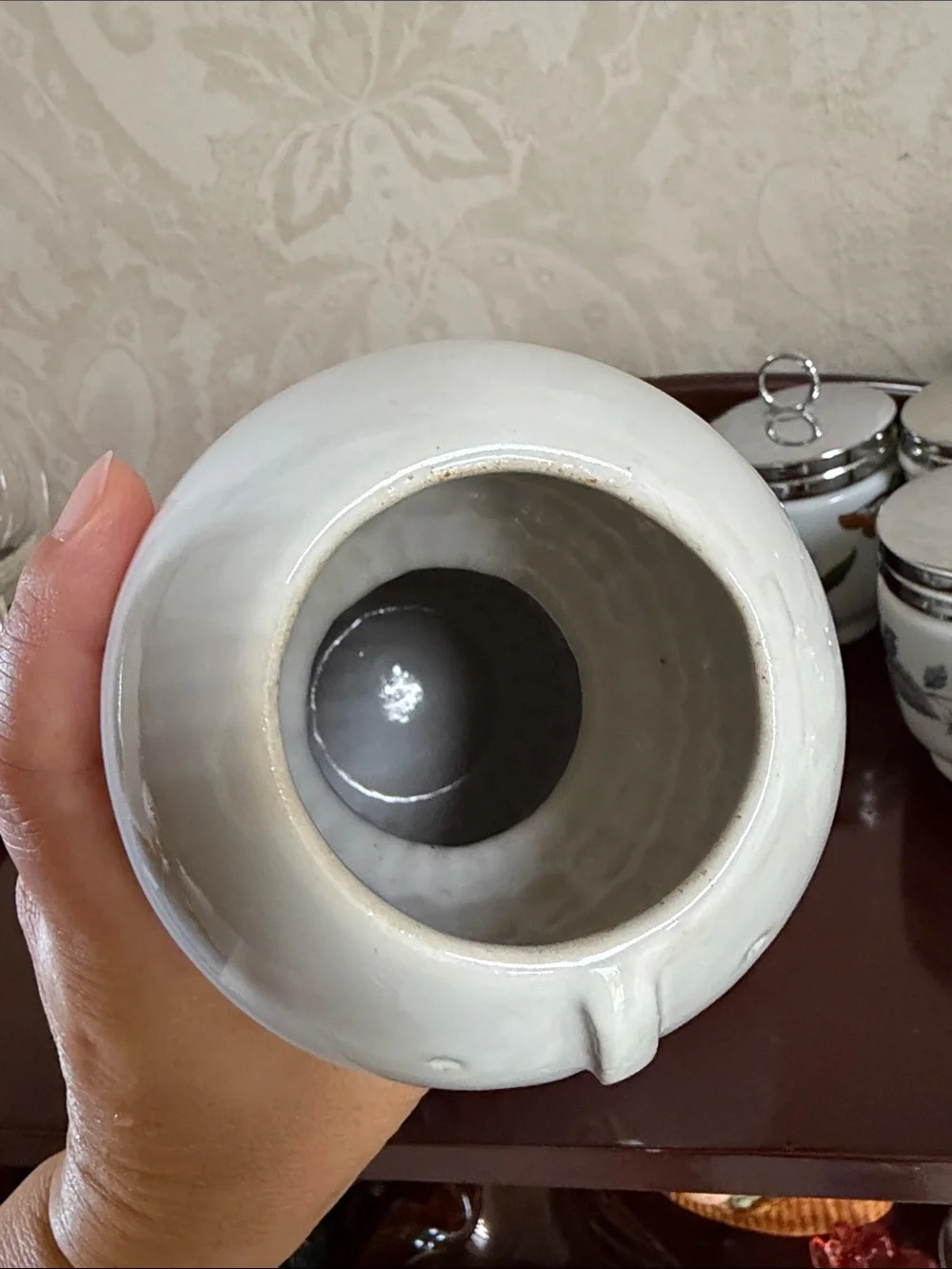 West Elm + Atelier Stella  double face white ceramic vase